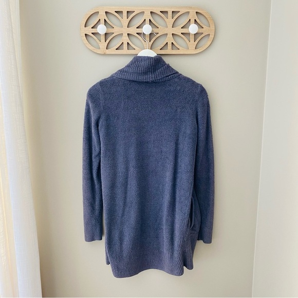 Barefoot Dreams Open Front Cardigan Sweater Blue/Gray Sz XS/S - Picture 6 of 10
